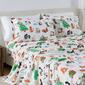 Freshfolds Cotton Cat Festivities Holiday 4pc. Flannel Sheet Set - image 1