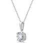 Nova Star® 1ctw. Lab Grown Diamond Solitaire Pendant - image 2