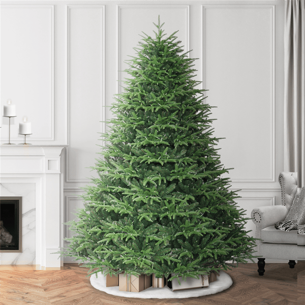 Puleo International 6.5ft. Pre-Lit LED Fraser Fir Christmas Tree