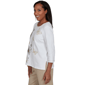 Womens Alfred Dunner Travel Advisory Floral Butterfly Blouse - image 4