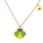 Betsey Johnson Hothouse Bloom Bee Pendant Necklace - image 3