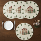 Avanti Linens Gingerbread Village Placemats - Set of 4 - image 4