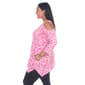 Plus Size White Mark Leopard Cold Shoulder Tunic - image 3
