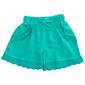 Toddler Girl Pink Angel&#40;tm&#41; Solid Eyelet Trim Shorts - image 1