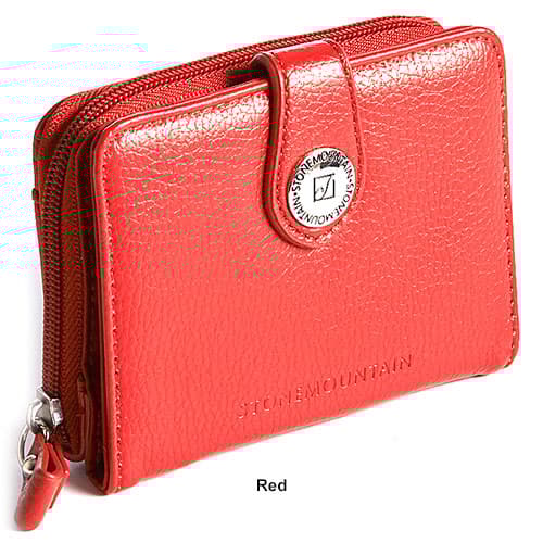 Womens Stone Mountain Ludlow Small Zip Around Wallet