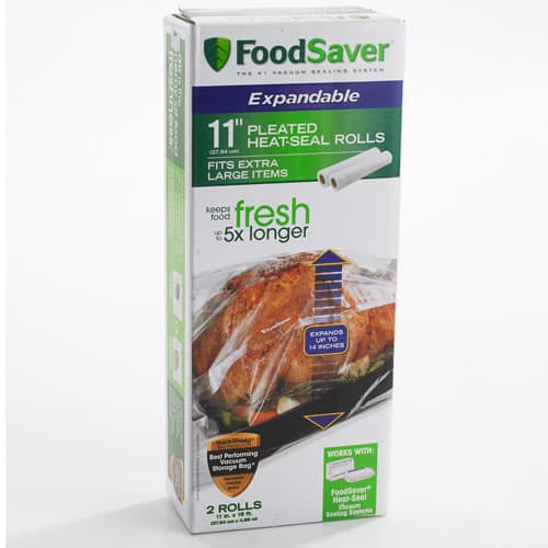 FoodSaver 2 Pack Puncture Expandable Bag - image 