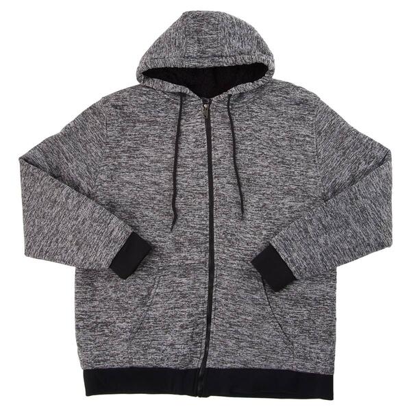 Young Mens Architect&#40;R&#41; Jean Co. Sherpa Lined Zip Up Hoodie - image 