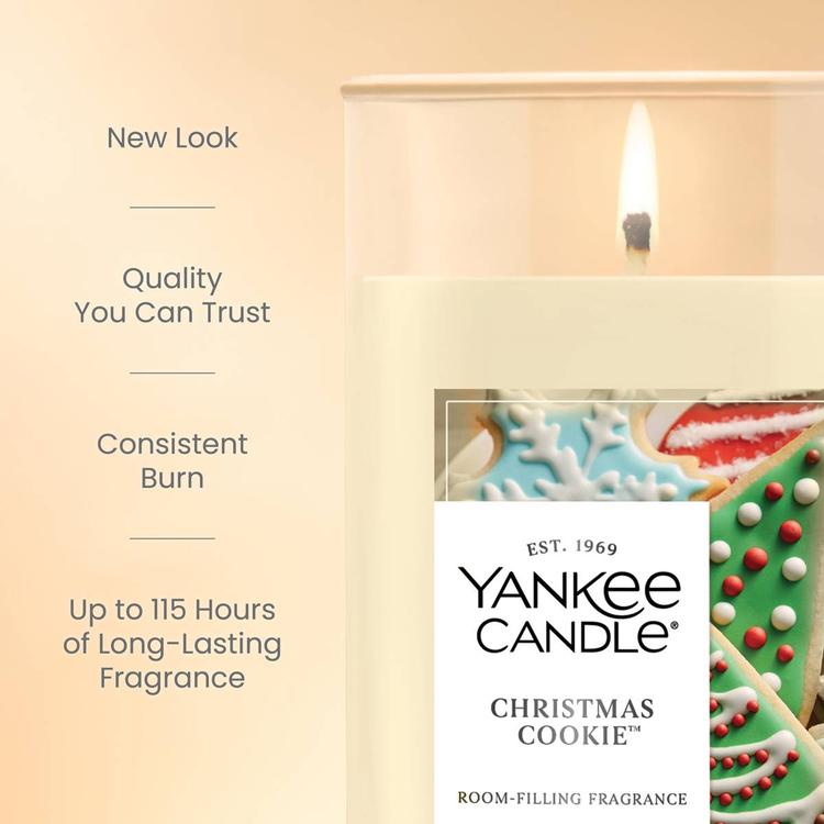 Yankee Candle® 14.25oz. Christmas Cookie Medium Pillar Candle