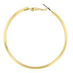 Design Collection 55mm Gold-Tone Hoop Earrings