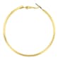 Design Collection 55mm Gold-Tone Hoop Earrings - image 3