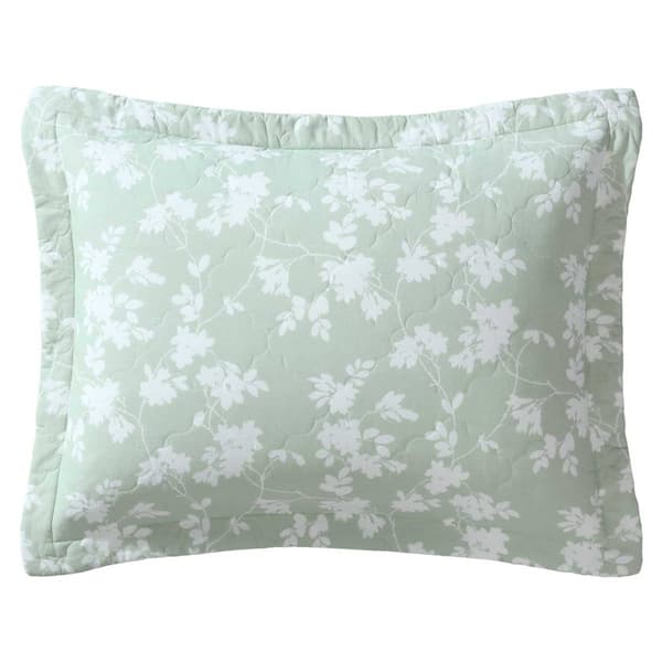 Laura Ashley Adorabelle Silhouette Reversible Quilt Set