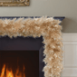 Puleo International 9ft. Rose Gold Round Valley Pine Garland - image 3