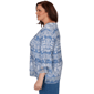 Plus Size Alfred Dunner Camden Market Embroidered Lace Blouse - image 4