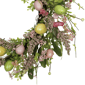 Northlight 20in. Glittered Eggs Hibiscus & Berries Easter Wreath - image 4