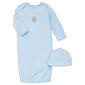 Baby Boy &#40;NB-3M&#41; Little Me Cute Bear Sleeper Nightgown & Hat - image 1