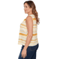 Plus Size Emaline Limoncello Sunrise Spaced Dye Stripe Tank Top - image 4