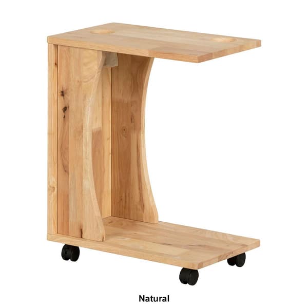 South Shore Kodali Rectangular Mobile Side Table for Laptop