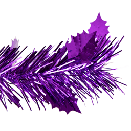 Northlight 6ft. Pre-Lit Purple Tinsel Pop-Up Christmas Tree