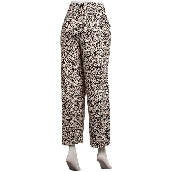 Juniors Pillow Talk Animal Wide Leg Pajama Pants