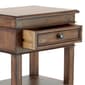 9th & Pike® Brown Pine Traditional Accent Table - image 7