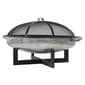 Real Flame La Porte 31in. Round Steel Wood Burning Fire Pit - image 12