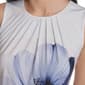 Petite Calvin Klein Sleeveless Pleat Front Large Floral Blouse - image 4