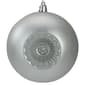DAK 6ct. Silver Retro Reflect Christmas Ball Ornament Set - image 2