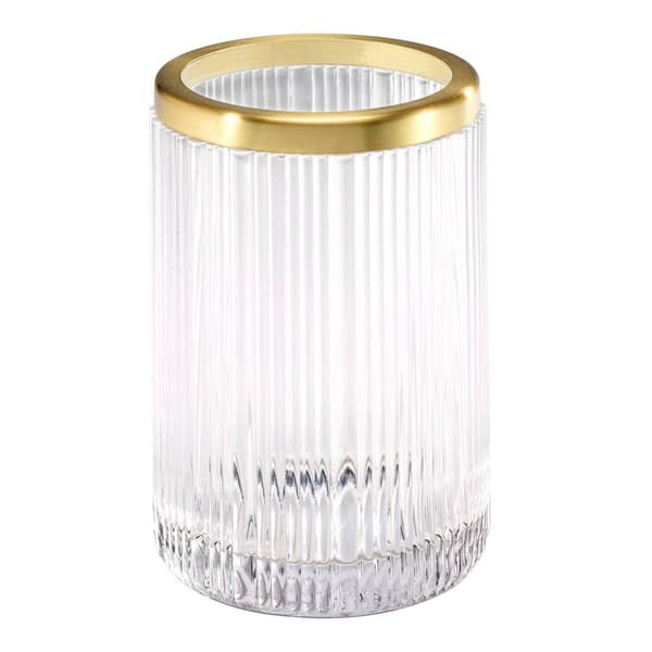 Nicole Miller Louise Clear Tumbler - image 