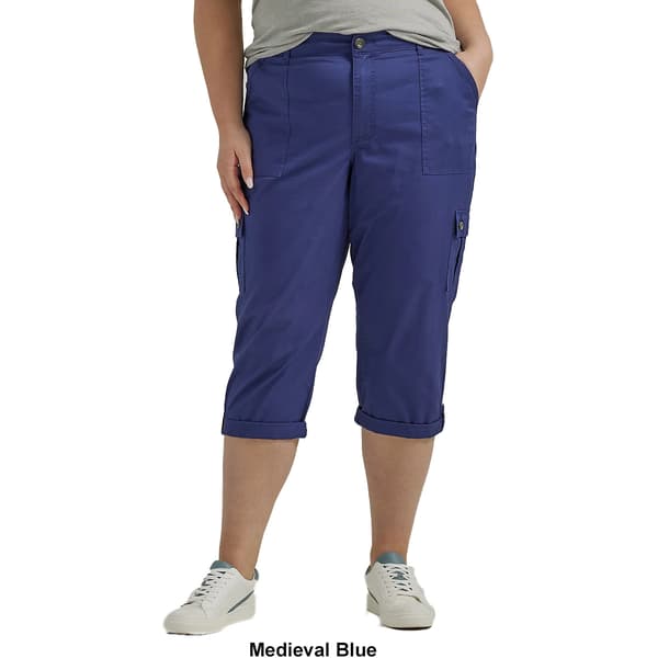 Plus Size Lee&#174; 21in. Flex to Go Cargo Capri Pants