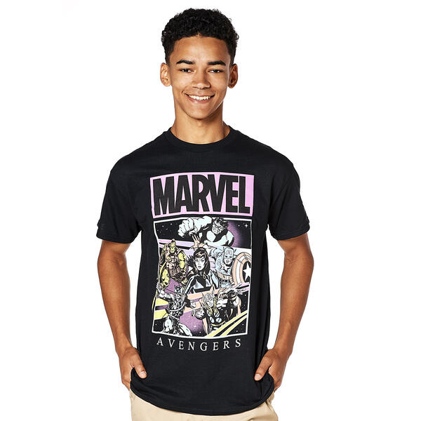 Young Mens The Avengers Short Sleeve Graphic T-shirt - image 