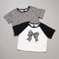 Girls (7-16) Star Ride(R) 2pk. Raglan Bow Tee & Leopard Tee - image 1