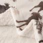 FreshFolds Cielo Moose Fleece Reversible Sherpa Blanket - image 2