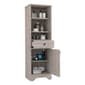 FM FURNITURE Alaskan Light Grey Linen Cabinet - image 3