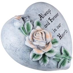 Northlight Seasonal "Forever in Our Hearts" Memorial Garden Stone