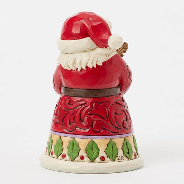 Jim Shore Santa With List Mini Christmas Figurine