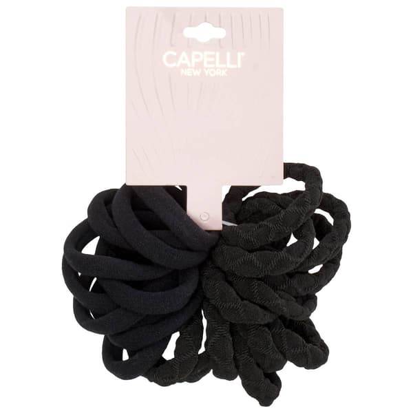 Womens Capelli New York 22pk Solid/Textured Ponies - image 