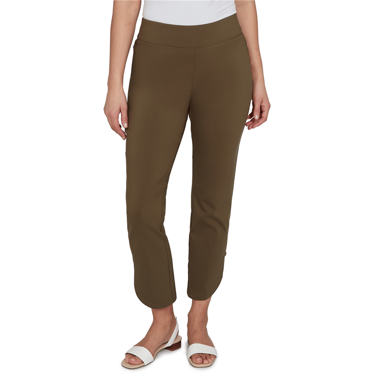 Petite Emaline La Vita Costiera Pull On Straight Leg Pants