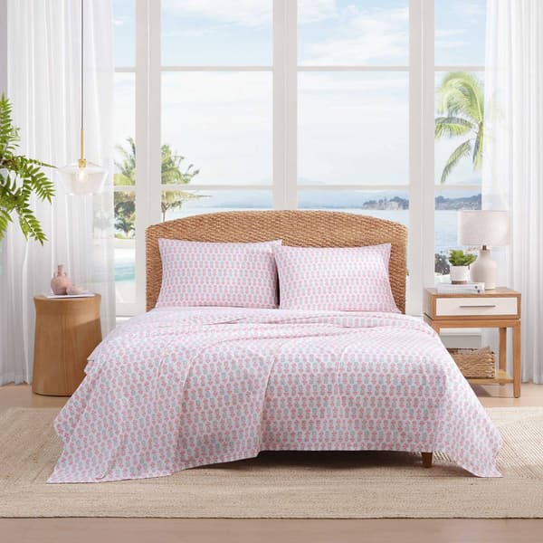 Tommy Bahama Pineapple Splash 200TC 4pc. Sheet Set