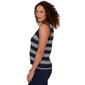 Womens Emaline Summer In The City Stripe Sweater Vest - image 4
