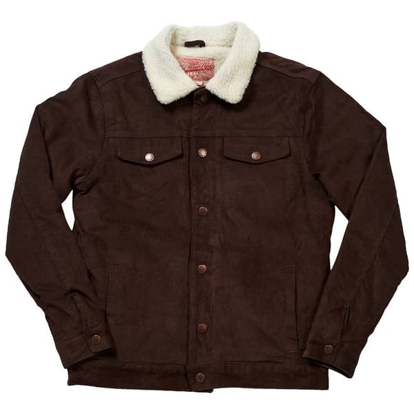 Mens Brooklyn Cloth(R) Sherpa Lined Corduroy Jacket