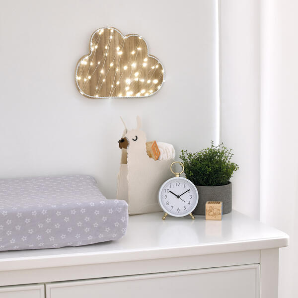 Little Love by NoJo LED Wood Cloud Wall Décor