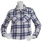 Juniors Wallflower Vermont Flannel Shirt - image 1