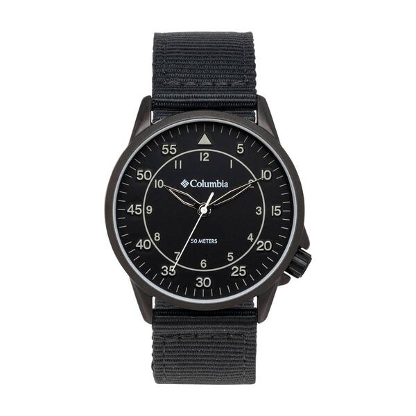 Unixsex Columbia Sportswear Timing Black Nylon Watch -CSS15-005 - image 