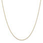 Unisex Gold Classics&#40;tm&#41; 1mm. 14k Singapore Chain 14in. Necklace - image 1