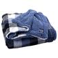 Chaps Plush to Sherpa Blanket - image 1