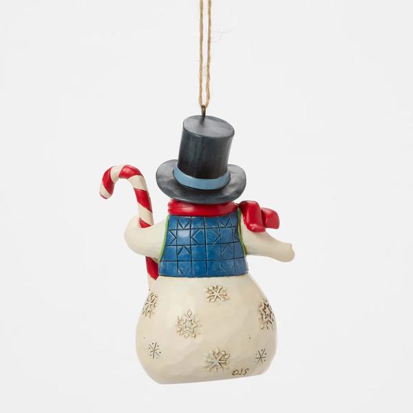 Jim Shore Snowman with Candy Cane