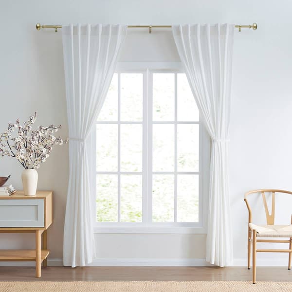 DKNY Barrett 66in. Curtain Rod Set