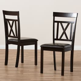 Baxton Studio Rosie Dining Chairs - Set of 2