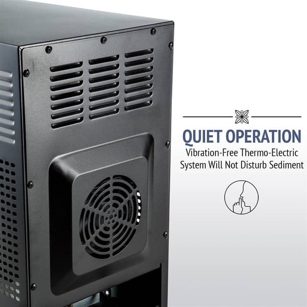 Ivation 8 Bottle Thermoelectric Quiet Freestanding Wine Cooler