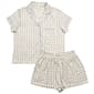Womens Laura Ashley Short Sleeve Daisy Stamp Boxy Shorty Pajama - image 2